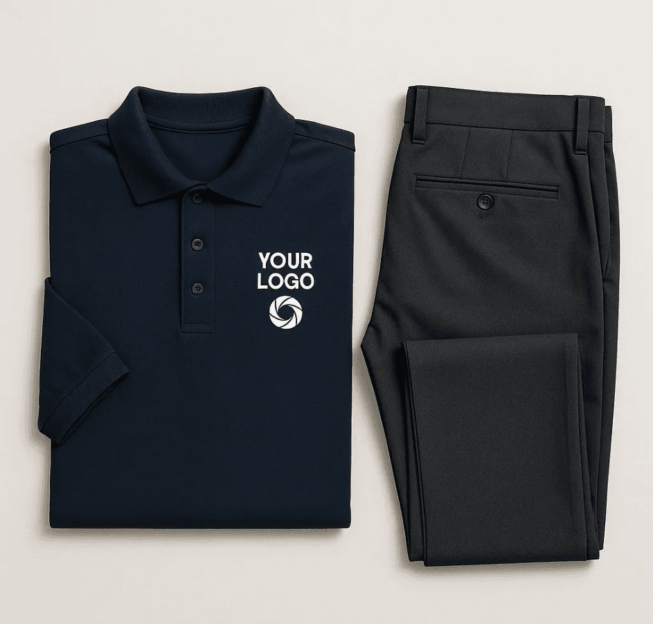 Professional uniforms designed for offices, hotels, restaurants, security services, and industrial workers. Custom branding, fabric selection, and bulk production available.